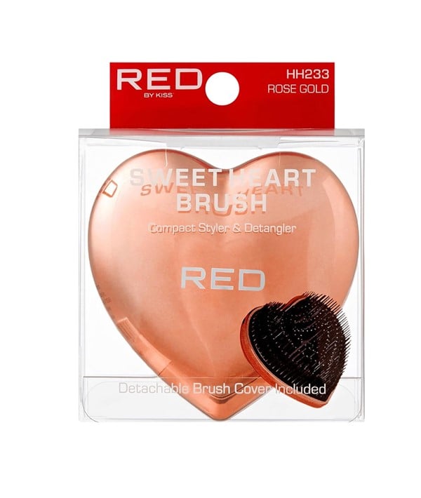 Red by Kiss Sweet Heart Rose Gold Brush HH233