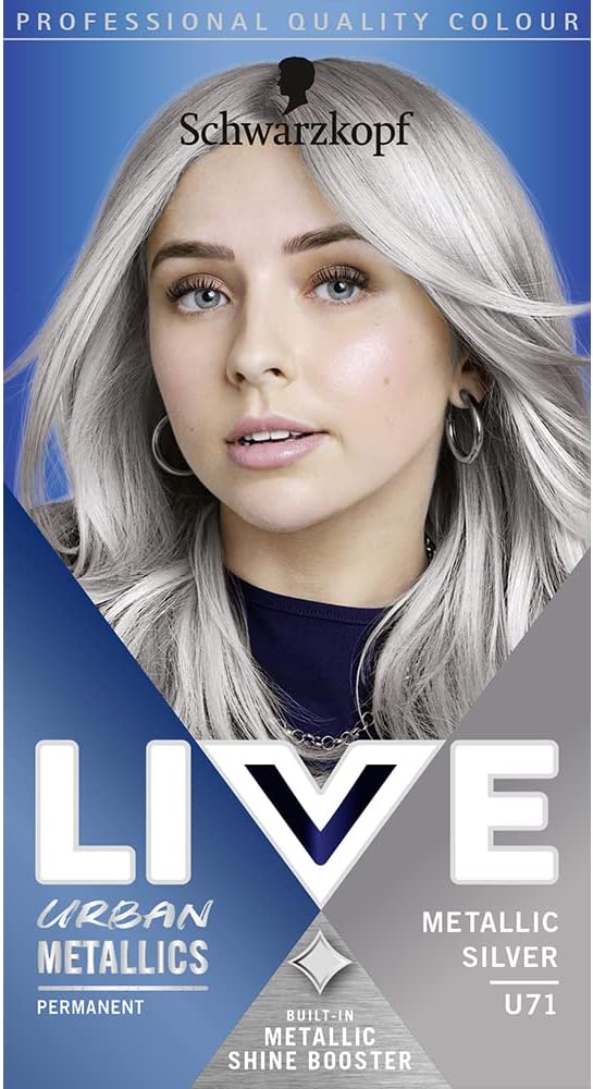 Schwarzkopf Live Urban Metallics - U71 Metallic Silver