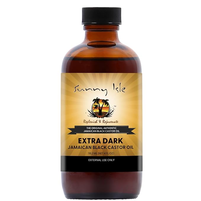 Sunny Isle Jamaican Black Castor Oil Extra Dark 4oz