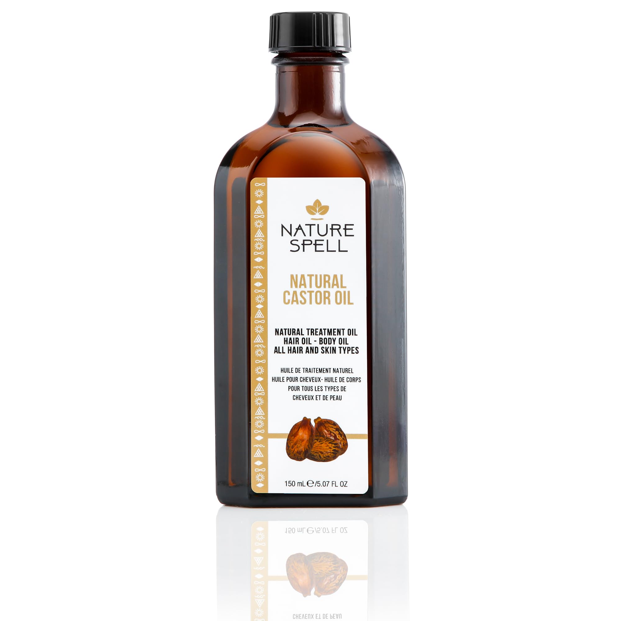 Nature Spell Natural Castor Oil 150ml