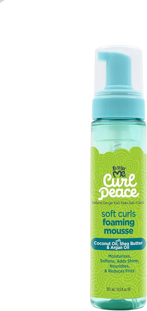 Just For Me Curl Peace Soft Curls Foaming Mousse 8.5oz