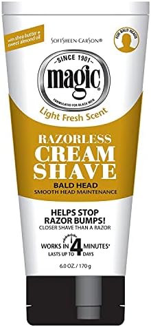 Magic Shaving Cream Bald Head (Gold) 6oz