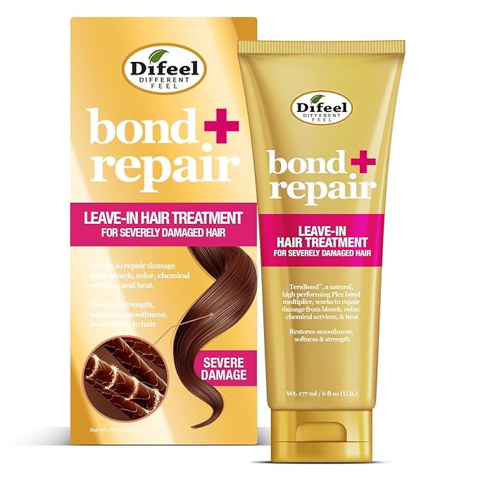 Difeel Bond and Repair Leave in Hair Treatment 6oz