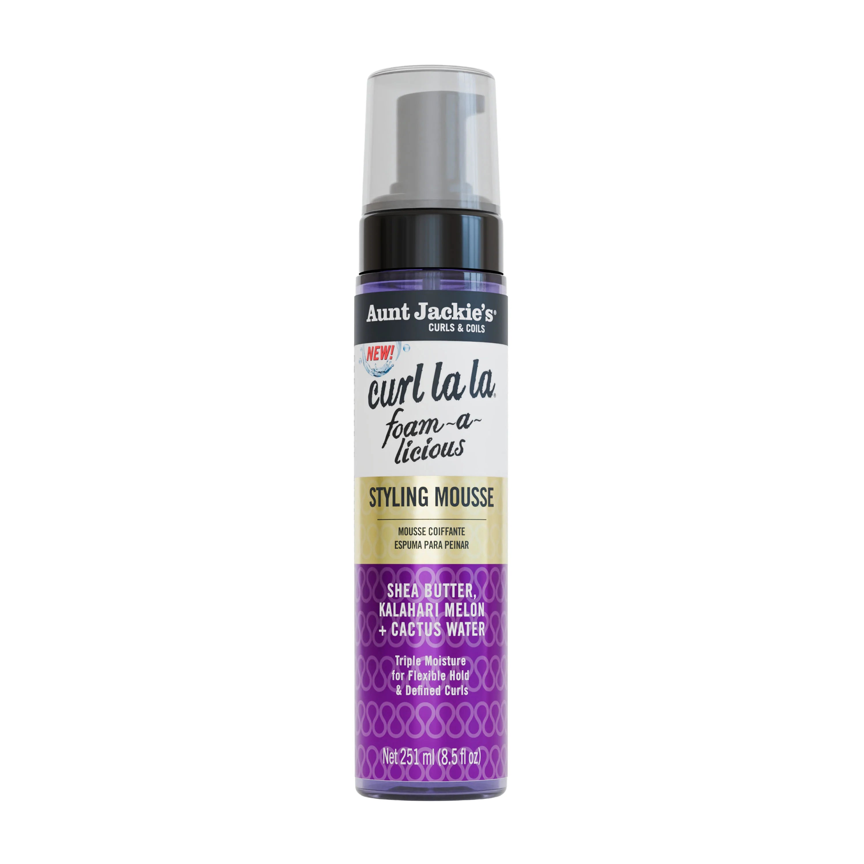 Aunt Jackies Curl La La Foam-a-licous Styling Mousse 251ml (8.5oz)