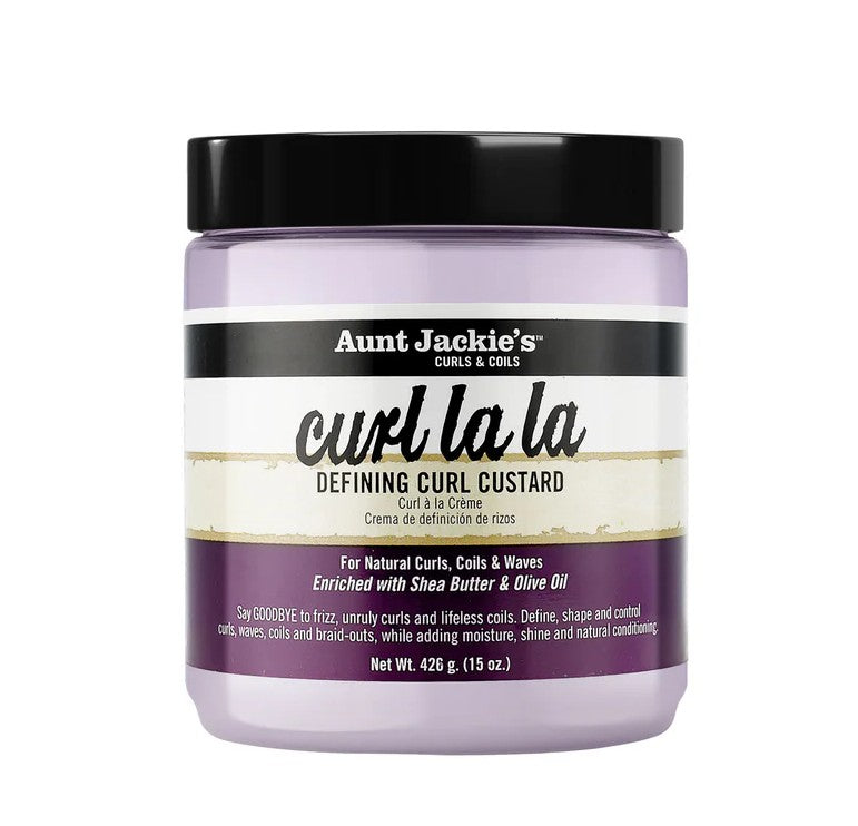Aunt Jackies Curl La La Defining Curl Custard 15oz