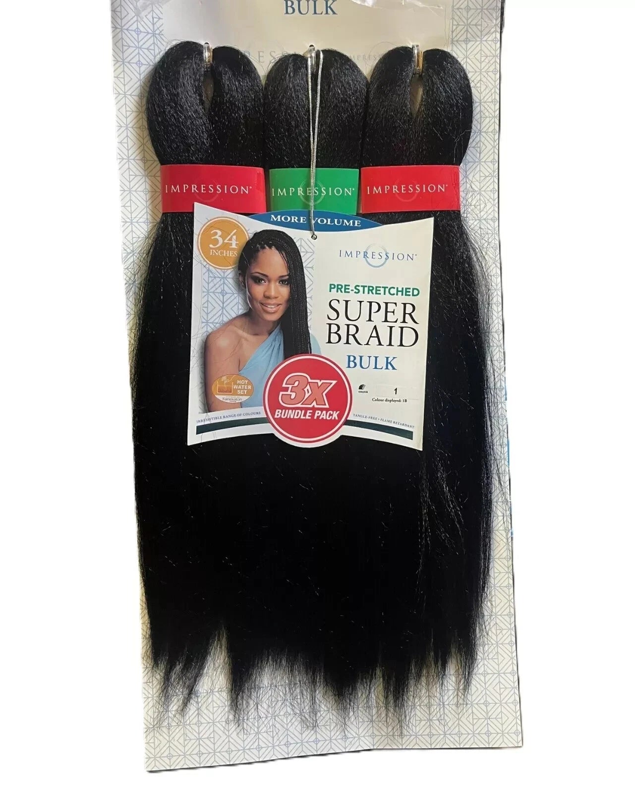 Impression Super Braid Pre-Stretched 3 x 34in