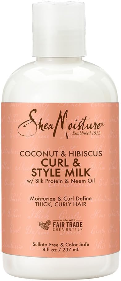Shea Moisture Coconut and Hibiscus Curl and Style Milk 8oz