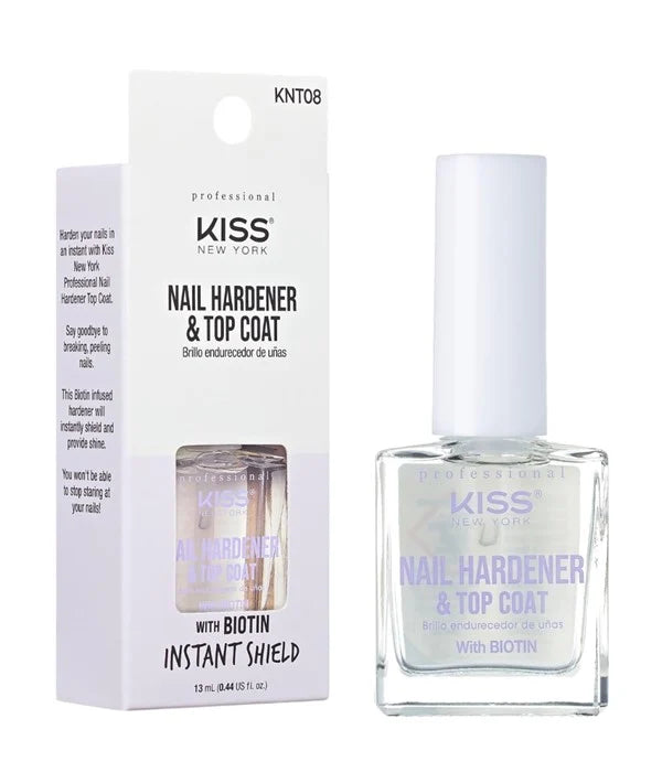 Red by Kiss Nail Treatment - Nail Hardener and Top Coat  13ml  KNT08