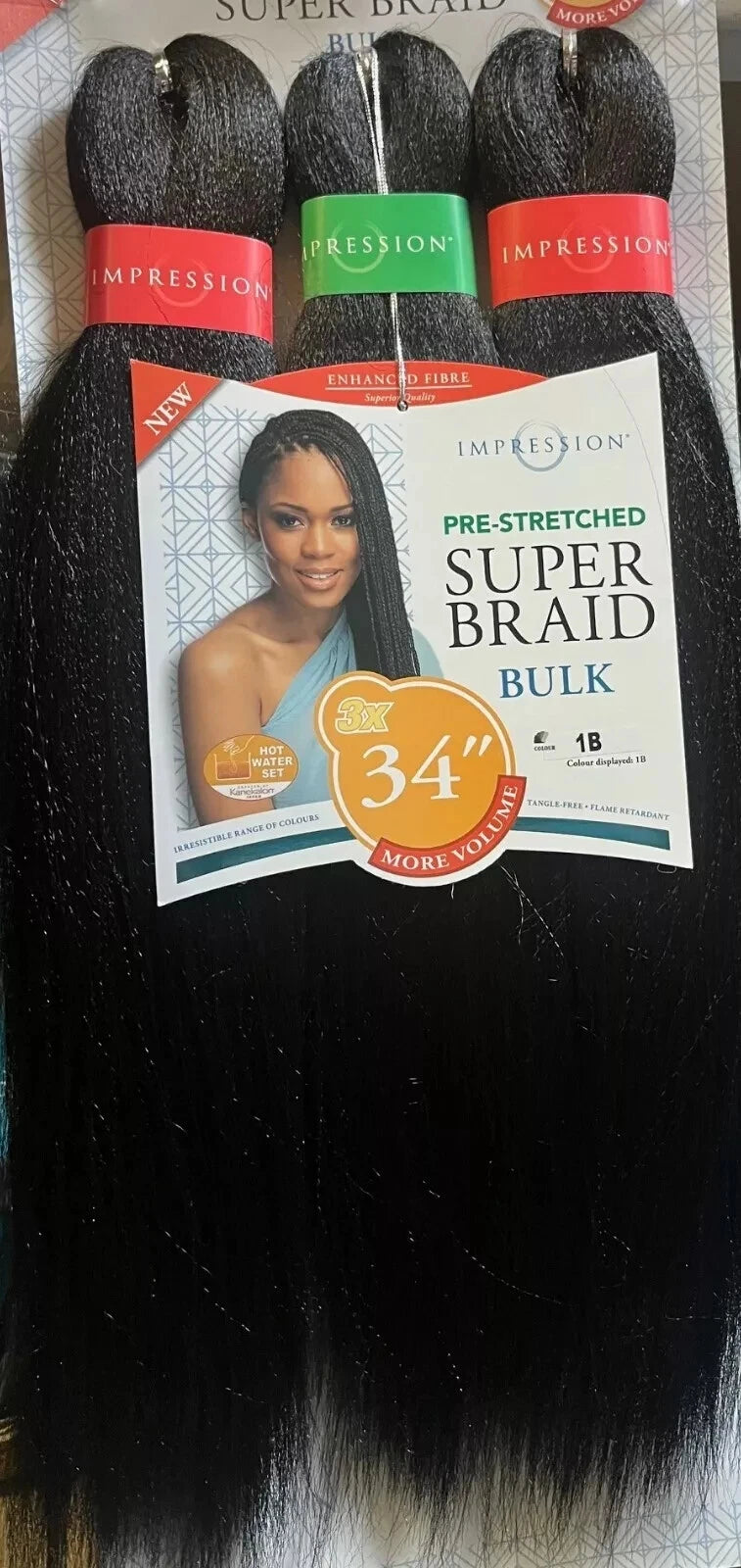 Impression Super Braid Pre-Stretched 3 x 34in