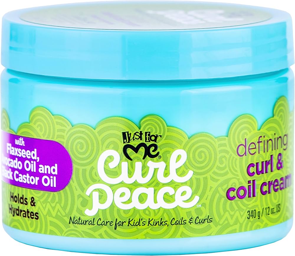 Just For Me Curl Peace Defining Curl and Coil Cream 12oz