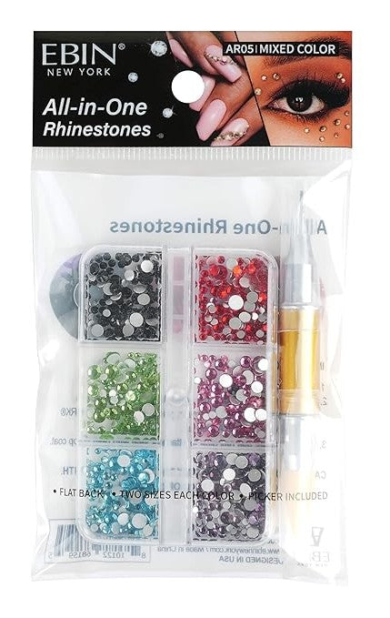 EBIN All in One Rhinestones - Mixed Colour
