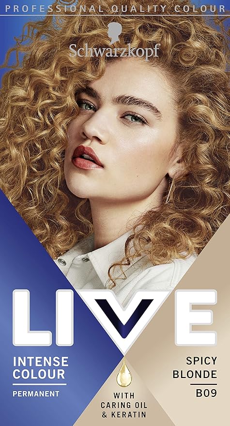 Schwarzkopf Live Intense Colour- B09 Spicy Blonde
