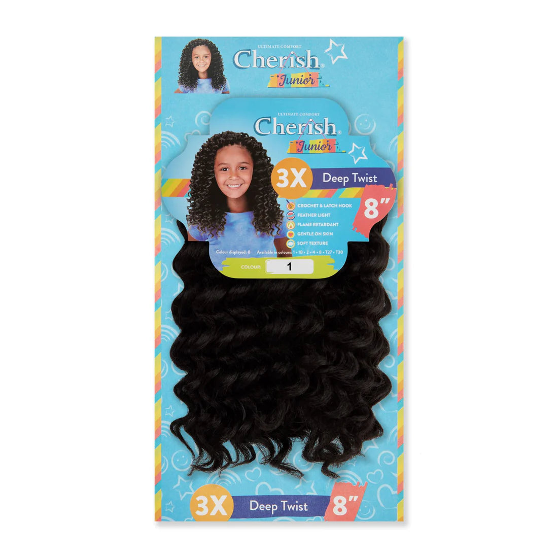 Cherish Junior Kids Deep Twist 3 x 8in