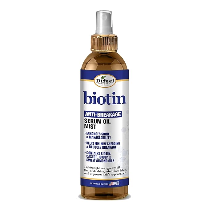 Difeel Biotin Anti Breakage Serum Oil Mist 8oz