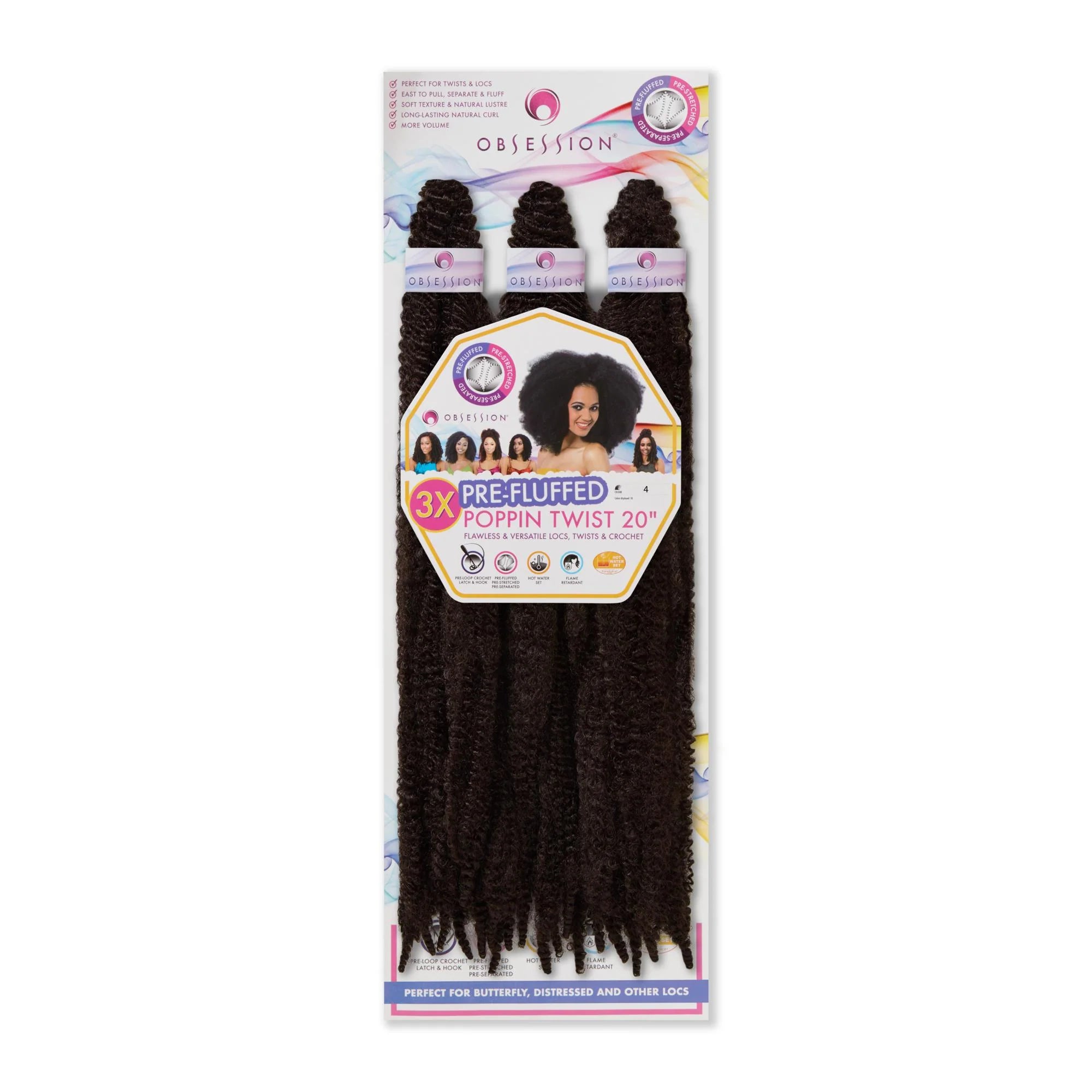 Obsession 3x Poppin Twist Bulk 20in