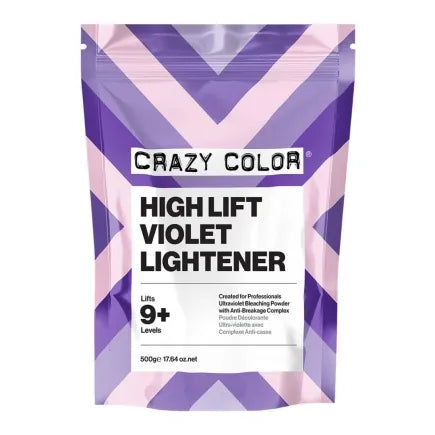 Crazy Colour High Lift Violet Lightener 500g