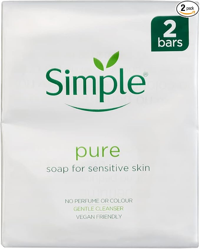 Simple Pure Soap 2 x 100g