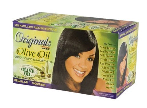 Africa's Best Originals Olive Oil Relaxer Kit Normal