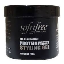 Sof n Free Protein Styling Gel Black 500ml