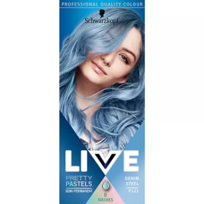 Schwarzkopf Live Pretty Pastels - P121 Denim Steel