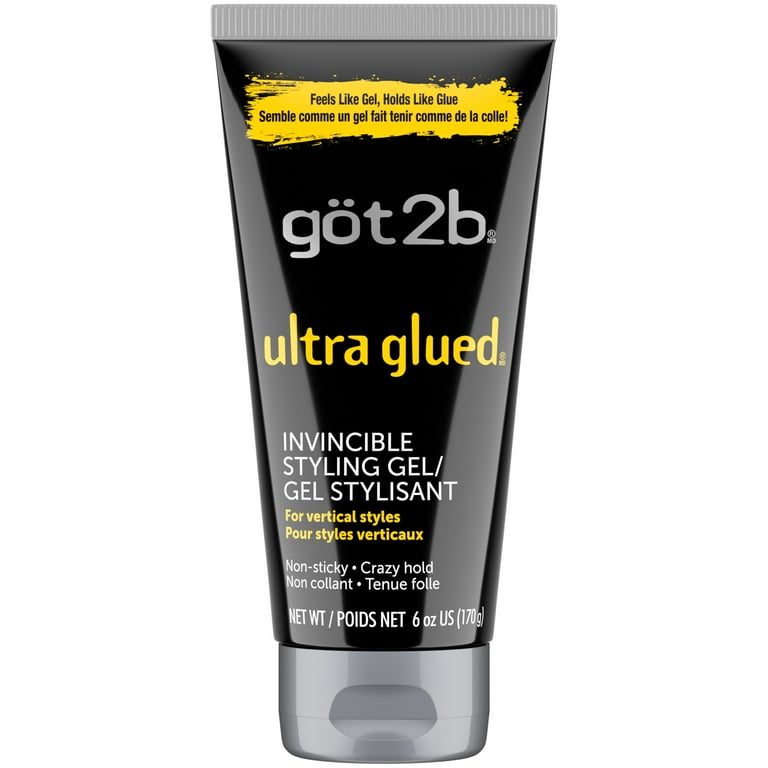 Got2b Ultra Glued Styling Gel (Black) 6oz 150ml
