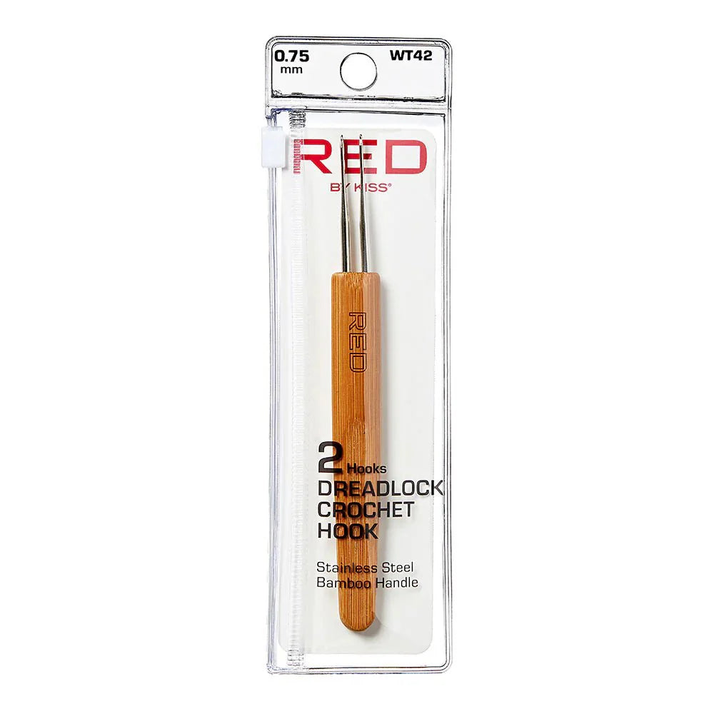 Red by Kiss Dreadlock Crochet Hook 0.75mm 2 Hooks WT42
