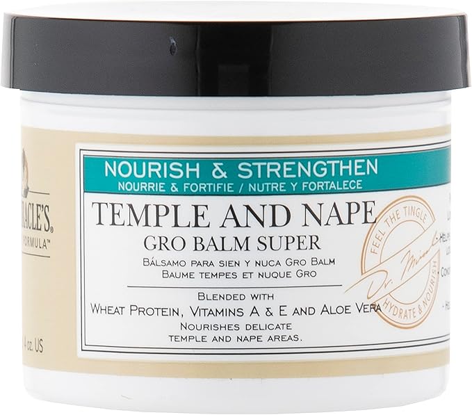 Dr Miracle's Temple and Nape Gro Balm - Super 4oz