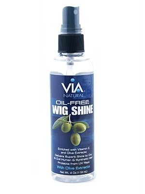 Via Natural Oil Free Wig Shine Spray 4oz