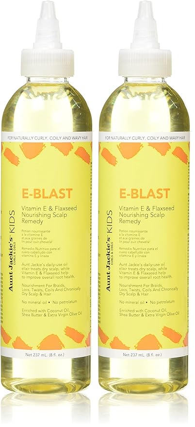 Aunt Jackies Kids E-Blast Vitamin E and Flaxseed Scalp Oil 8oz