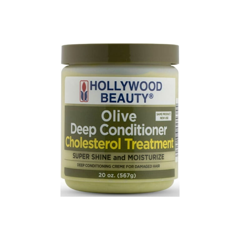 Hollywood Beauty Olive Deep Conditioner Cholesterol Treatment 20oz
