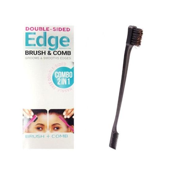 Magic Collection Double Sided Edge Brush and Comb - EDGE01