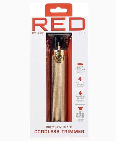 Red by Kiss Precision Blade Cordless Trimmer CT11