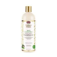 African Pride Moisture Miracle Aloe and Coconut Conditioner 12oz
