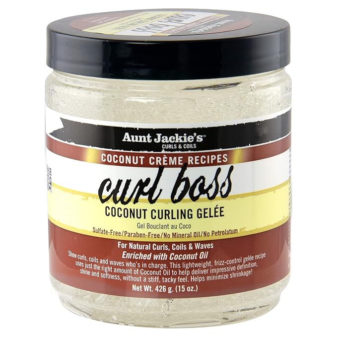 Aunt Jackies Coconut Curl Boss Curling Gelee 15oz