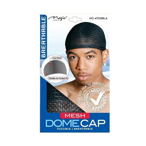 Magic Collection Mesh Dome Cap - 4703BLA