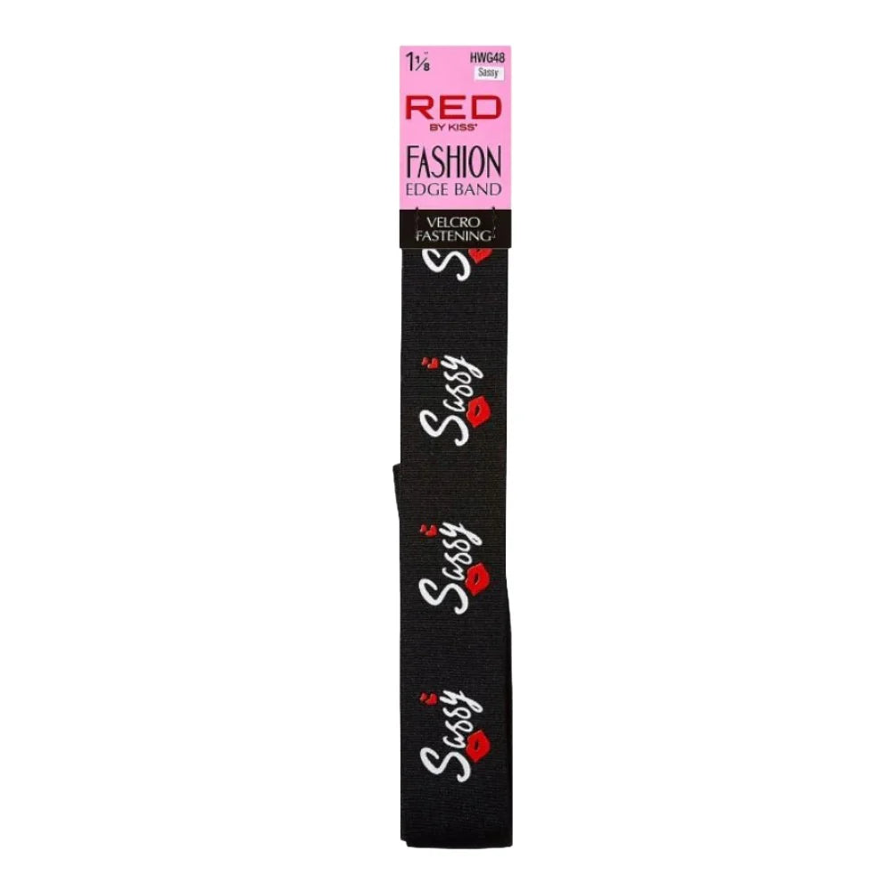 Red by Kiss Fashion Edge Band 1 1/8in Sassy HWG48