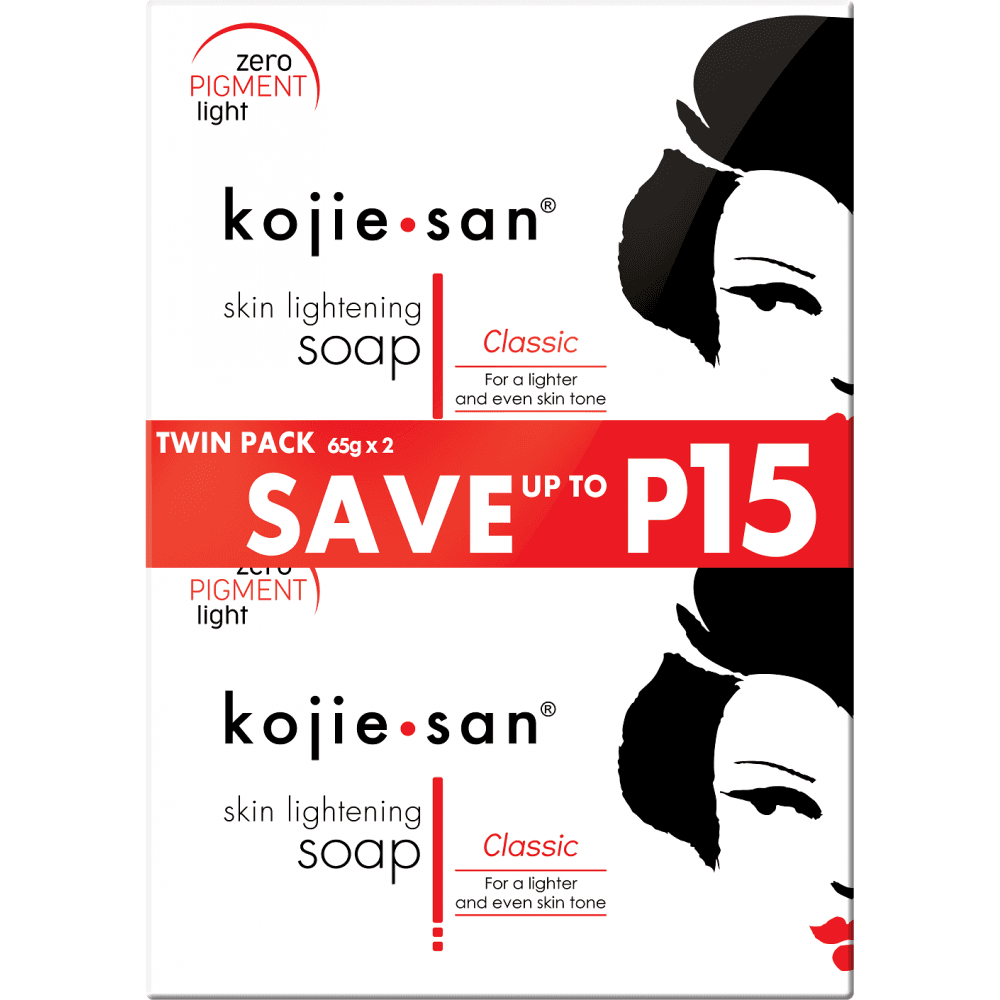 Kojie San Classic Brightening Soap 65g x 2