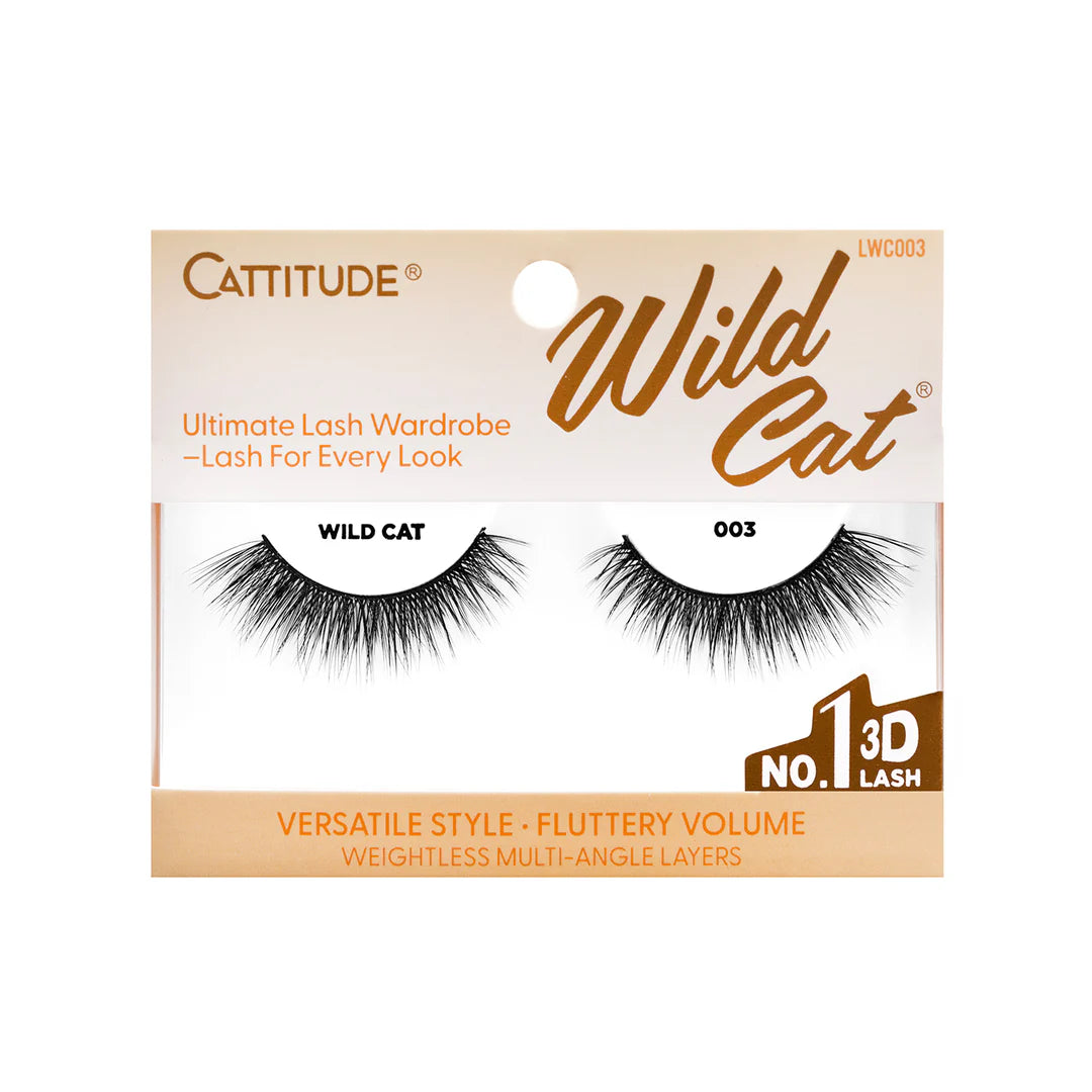EBIN Cattitude Eyelashes - Wild Cat 003