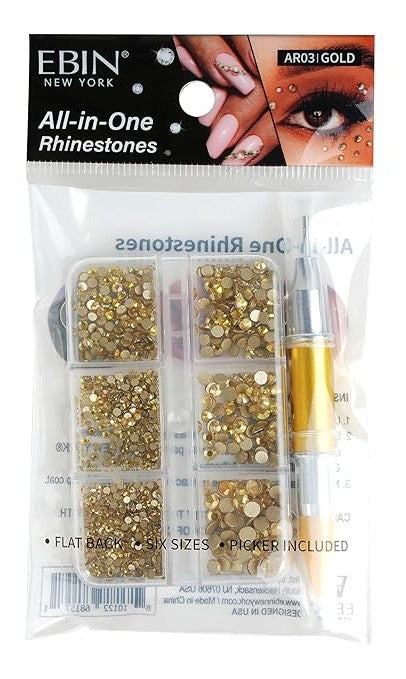 EBIN All in One Rhinestones - Gold