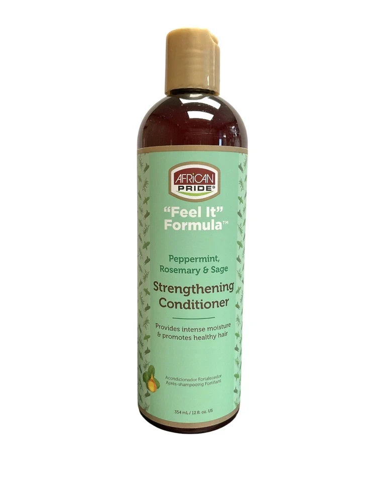 African Pride Feel It Formula Strengthening Conditioner 12oz