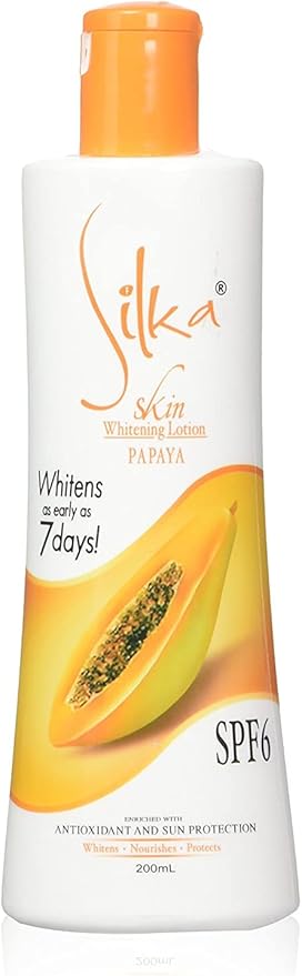 Silka Papaya Whitening Lotion 200ml