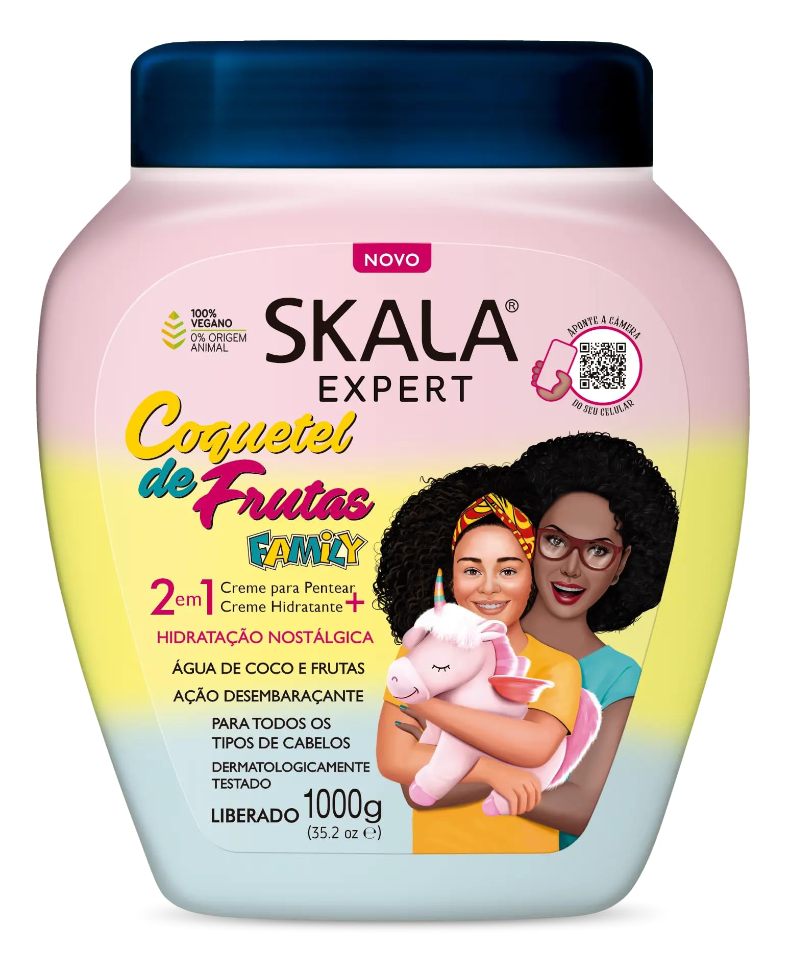 Skala Hair Treatment Cream - Coquetel de Frutas 1000g