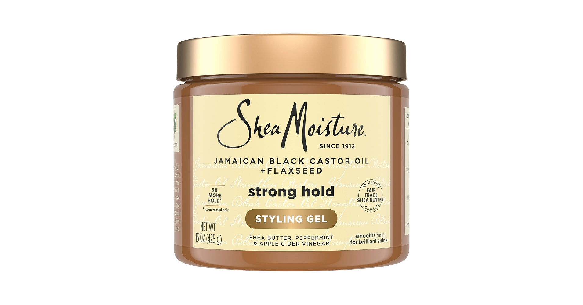 Shea Moisture Jamaican Black Castor Oil Strong Hold Gel 15oz