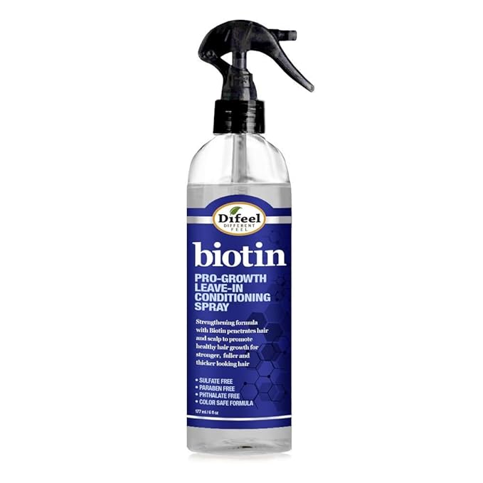 Difeel Biotin Pro Growth Leave in Conditioning Spray 6oz