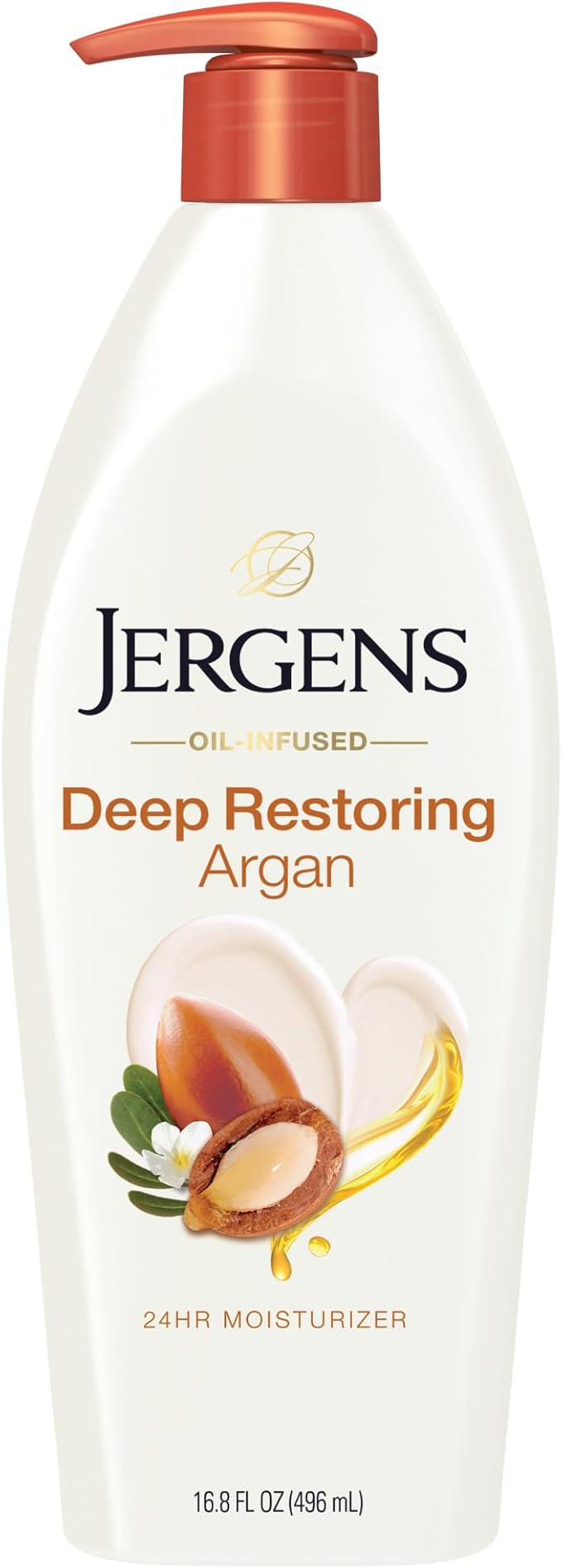 Jergens Deep Restoring Argan Body Lotion 16.8oz