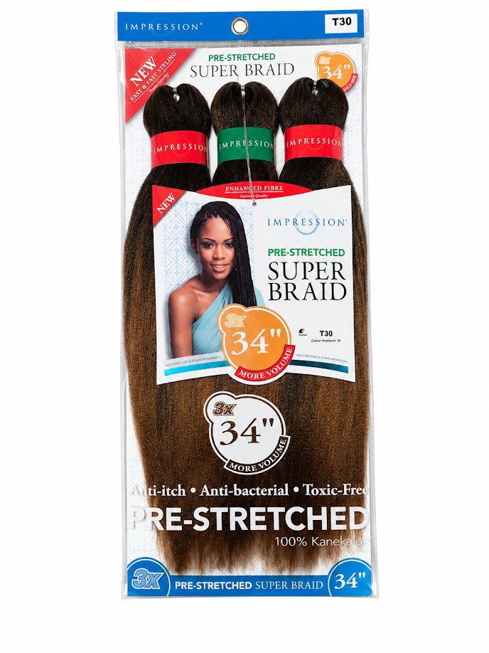 Impression Super Braid Pre-Stretched 3 x 34in