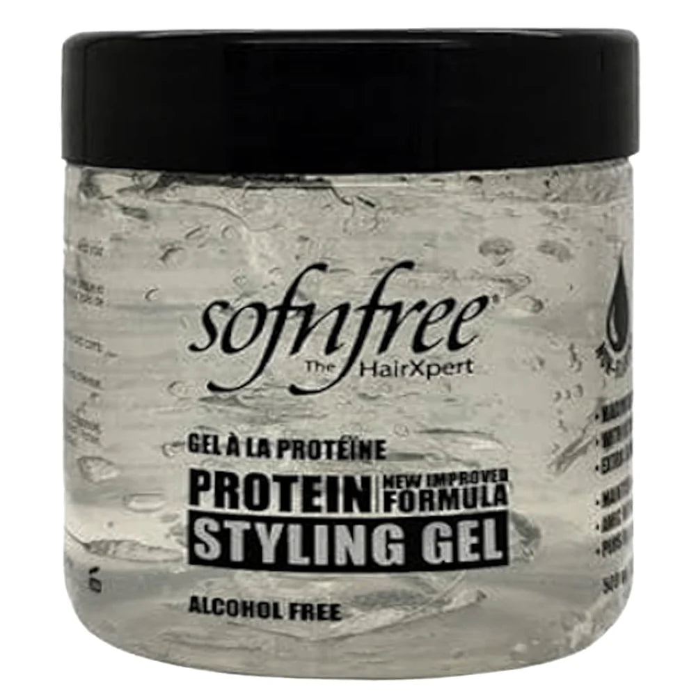 Sof n Free Protein Styling Gel Clear 500ml