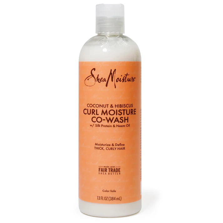 Shea Moisture Coconut and Hibiscus Curl Moisture Co-Wash 13oz