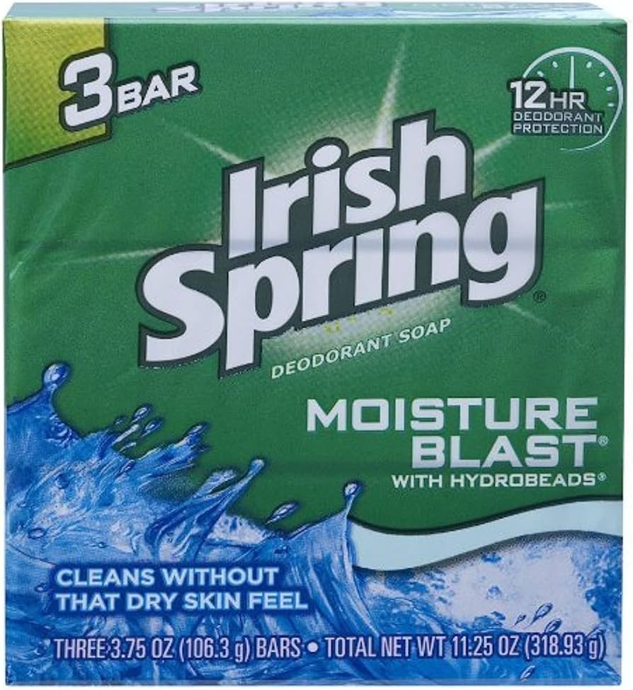 Irish Spring Moisture Blast Soap 3 Pack