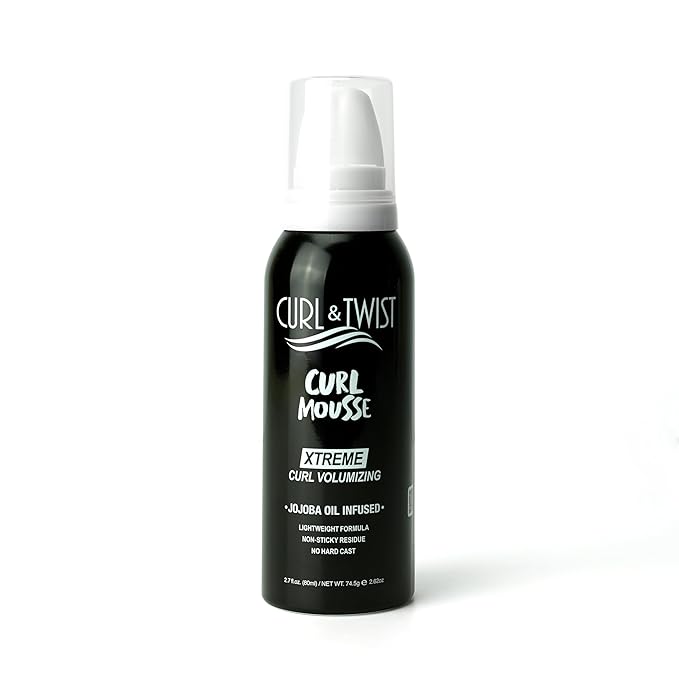 EBIN Curl and Twist Mousse Xtreme Curl Volumising 80ml